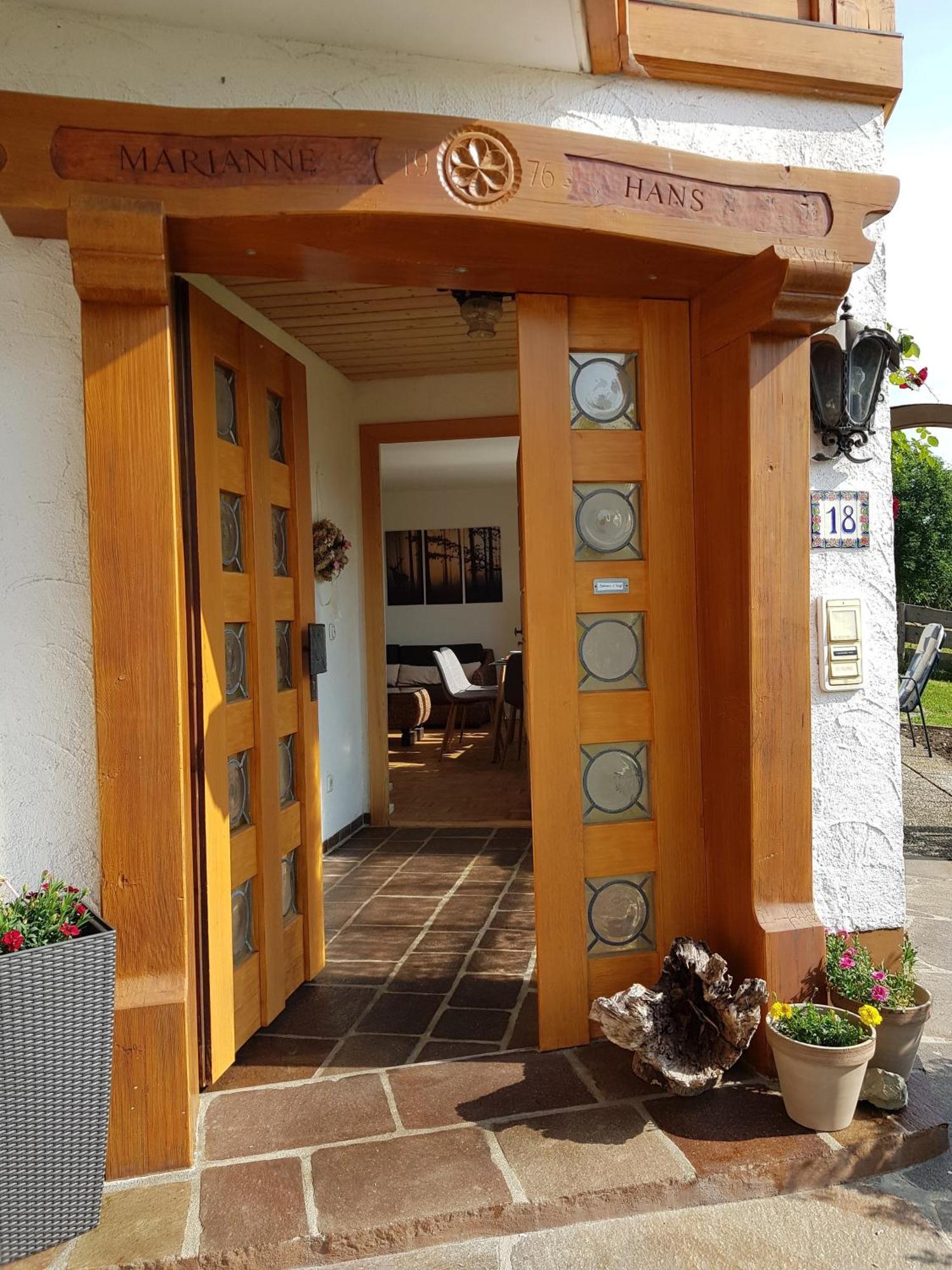 Ferienwohnung Schlossberg 1 Peiting Exteriör bild